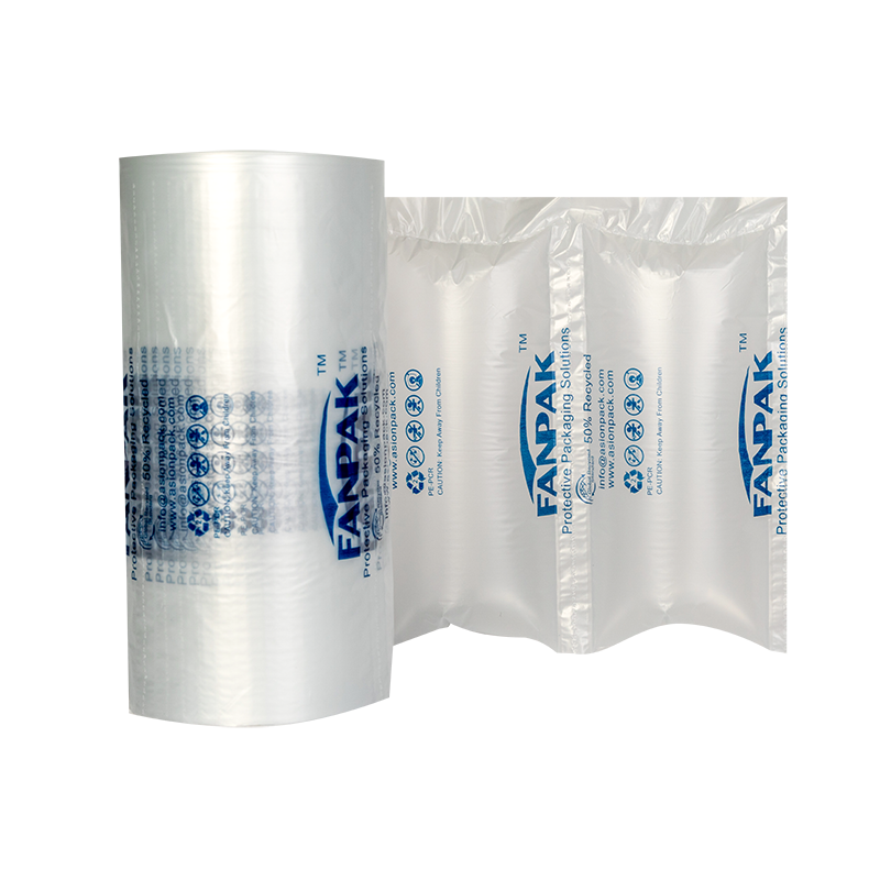 thumbnail image 2 of Air Cushion Machine Film Rolls – 2 Pack, 984 Ft Each, Recyclable HDPE Bubble Pillow Wrap For Packing 2 of 5