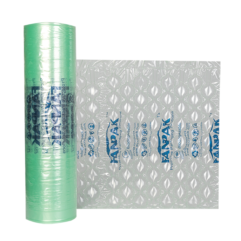 Air Cushion Machine Film Rolls – 2 Pack, 984 Ft Each, Recyclable HDPE Bubble Pillow Wrap For Packing